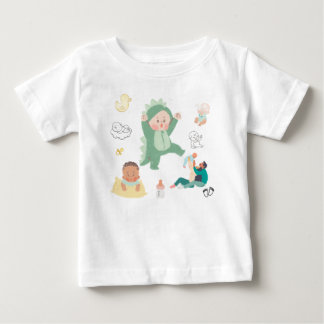 Camiseta de bebé adorable – suave y cómoda camiset
