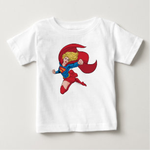 Camiseta De Bebé Adorable Supergirl Stance
