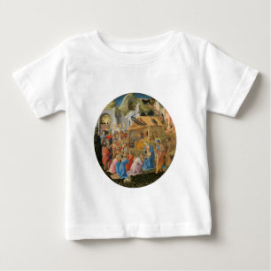 Camiseta De Bebé Adoración de los Magos por Fra Angelico y Filippo