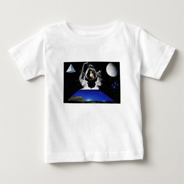 Camiseta De Bebé Adorar bebé (Anverso)