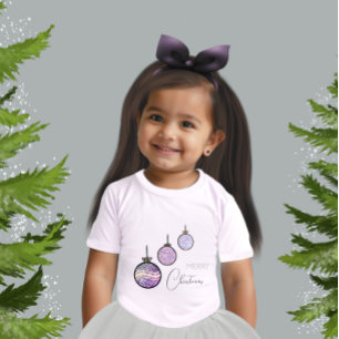Camiseta De Bebé adornos para el árbol de Año Nuevo
