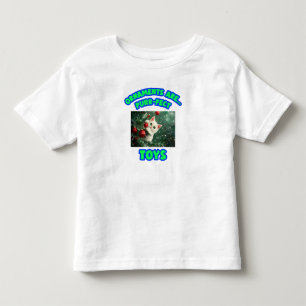 Camiseta De Bebé Adornos Son Juguetes Perfectos para Gatos Navidad 