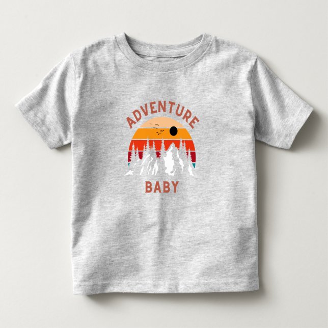 Camiseta De Bebé Adventure Baby (Anverso)