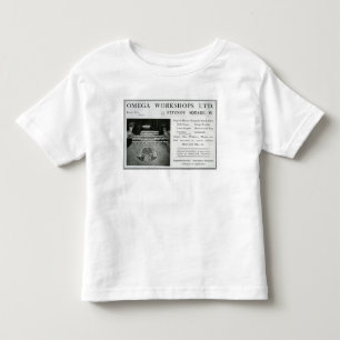 Camiseta De Bebé Adverisement para Omega Workshops Ltd