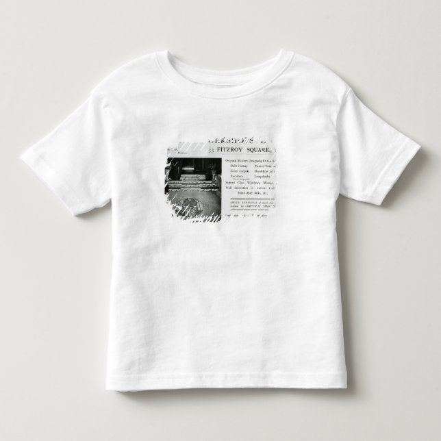 Camiseta De Bebé Adverisement para Omega Workshops Ltd (Anverso)