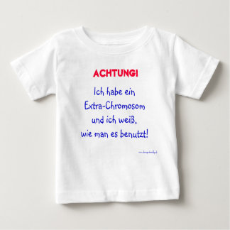 Camiseta De Bebé Advertencia antes del niño