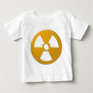 Camiseta De Bebé Advertencia nuclear