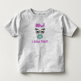 Camiseta De Bebé ¡¡AEEww!! ¡Lo vi!