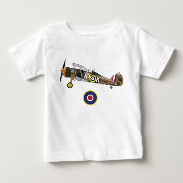 Camiseta De Bebé Aeronaves británicas de la Segunda Guerra Mundial (Anverso)
