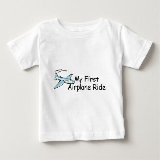 Camiseta De Bebé Aeroplano mi primer paseo del aeroplano