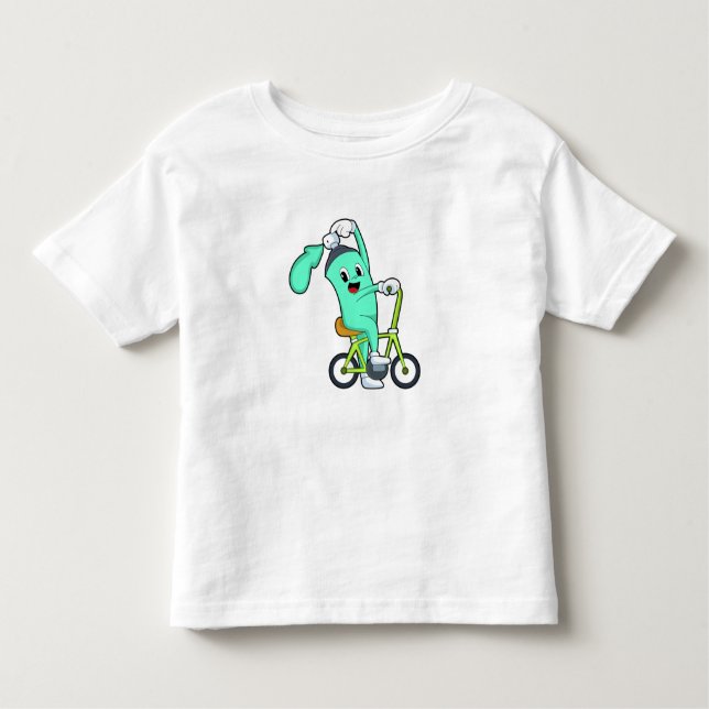 Camiseta De Bebé Aerosol con bicicleta (Anverso)