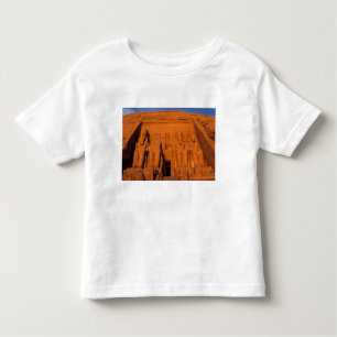 Camiseta De Bebé AF, Egipto, Abu Simbel. Fachada al atardecer, gran