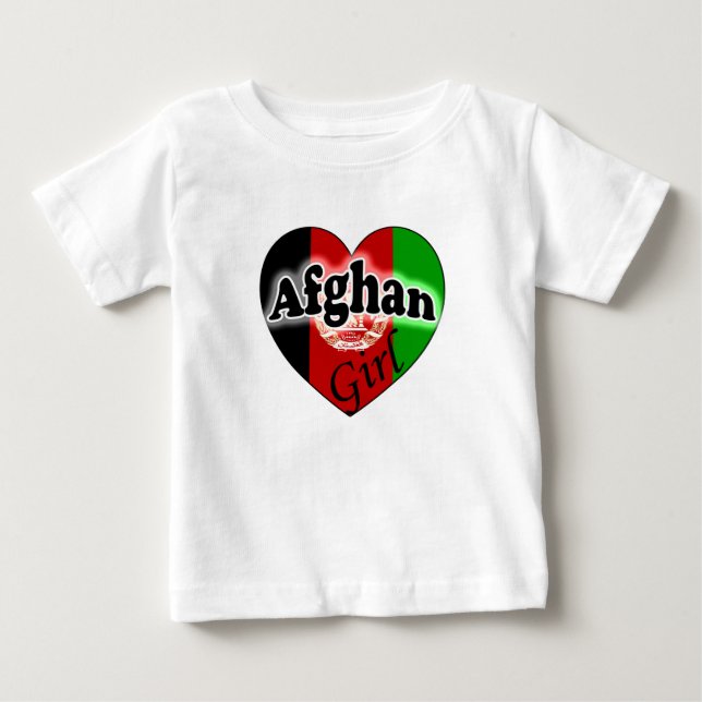 Camiseta De Bebé Afghan Girl (Anverso)