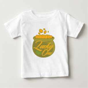 Camiseta De Bebé Afortunado
