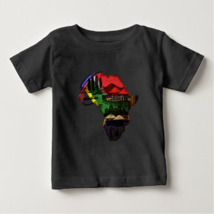 Camiseta De Bebé África