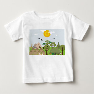 Camiseta De Bebé África