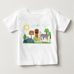 Camiseta De Bebé África