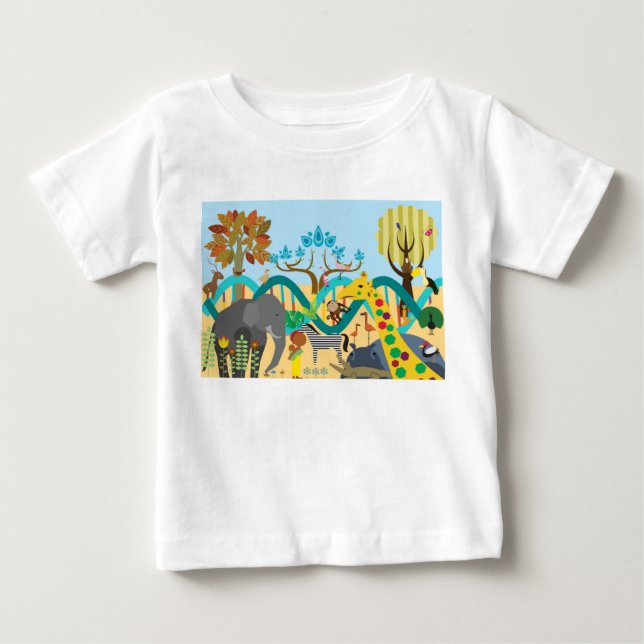 Camiseta De Bebé África (Anverso)