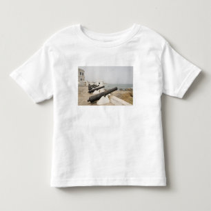 Camiseta De Bebé África, África Occidental, Ghana, Elmina. Cañones