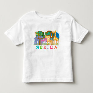 Camiseta De Bebé ÁFRICA: animales de la jungla