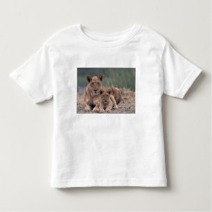 Camiseta De Bebé África, Botswana, Delta del Okavango. Leones