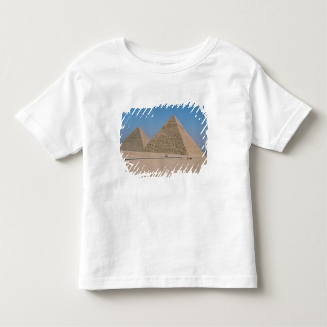 Camiseta De Bebé África - Egipto - El Cairo - Las grandes pirámides (Anverso)