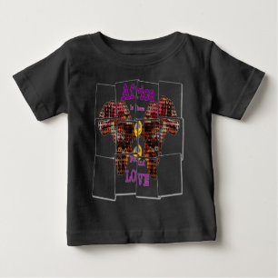 Camiseta De Bebé África es donde encontré el amor