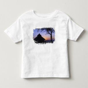 Camiseta De Bebé África, Etiopía, región del río Omo, Atardecer sob