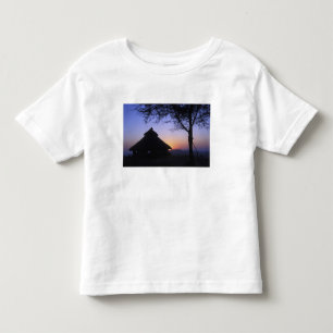 Camiseta De Bebé África, Etiopía, región del río Omo, Atardecer sob
