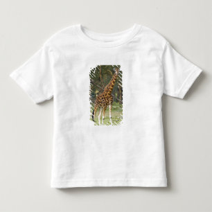 Camiseta De Bebé África. Kenia. Giraffe de Rothschild en el lago 2