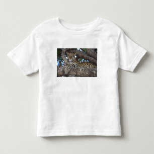 Camiseta De Bebé África. Kenia. Masai Mara. Leopardo (Panthera
