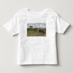Camiseta De Bebé África, Kenia, Parque Nacional de Amboseli, elefan