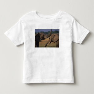 Camiseta De Bebé África, Kenia, Reserva de caza Masai Mara, Dos tor