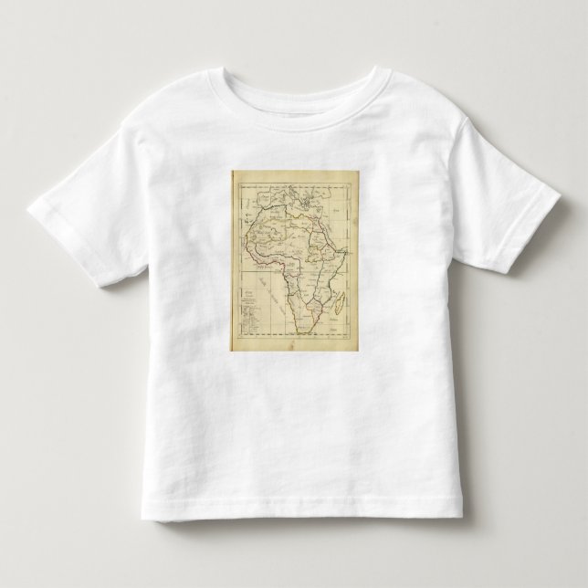 Camiseta De Bebé África, mediterránea (Anverso)
