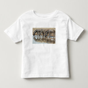 Camiseta De Bebé África, Namibia, Etosha NP. Cebra de Burchell