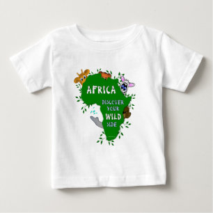 Camiseta De Bebé África salvaje