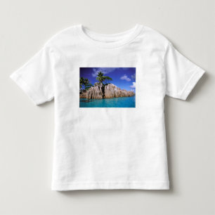 Camiseta De Bebé África, Seychelles, Isla La Digue. Granito