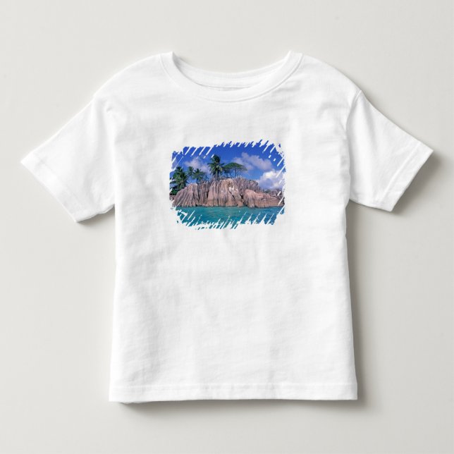 Camiseta De Bebé África, Seychelles, Isla Praslin, St. Pierre (Anverso)