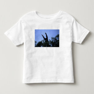 Camiseta De Bebé África, Tanzania, Glitter alcanza volando