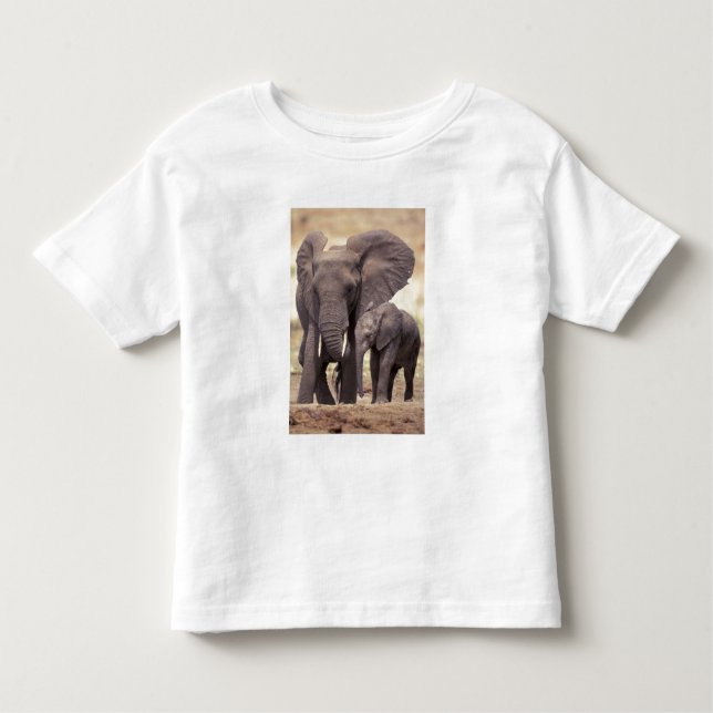 Camiseta De Bebé África, Tanzania, Parque Nacional Tarangire. 2 (Anverso)