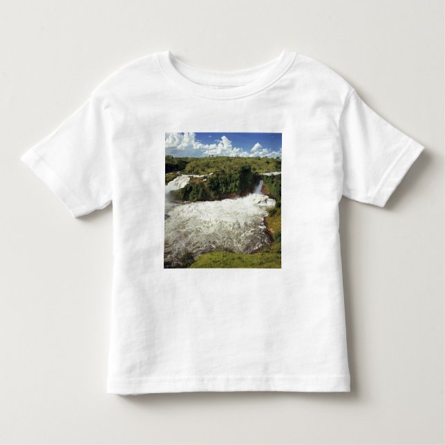 Camiseta De Bebé África, Uganda, Murchison cae NP. El espumoso (Anverso)