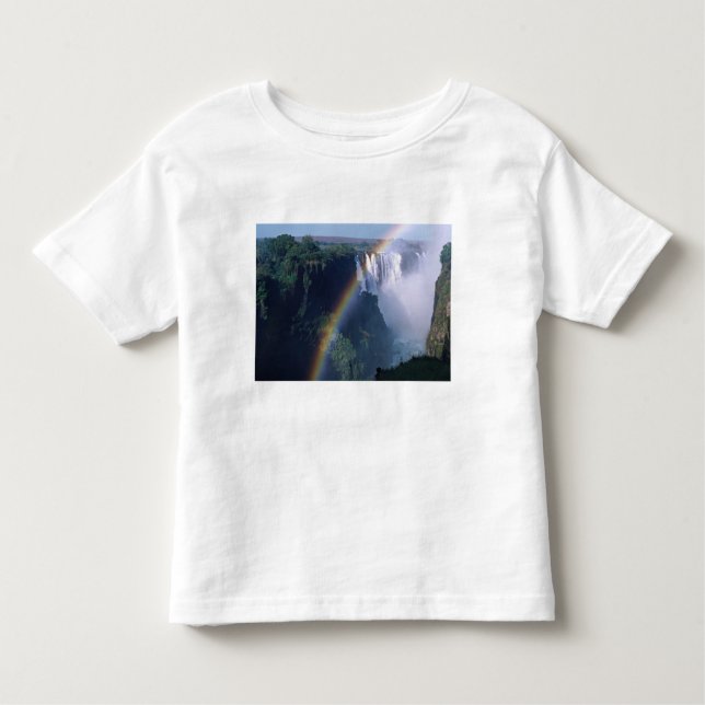 Camiseta De Bebé África, Zimbabwe. Cataratas Victoria (Anverso)