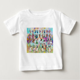 Camiseta De Bebé African Feast: Rhythms of Unity