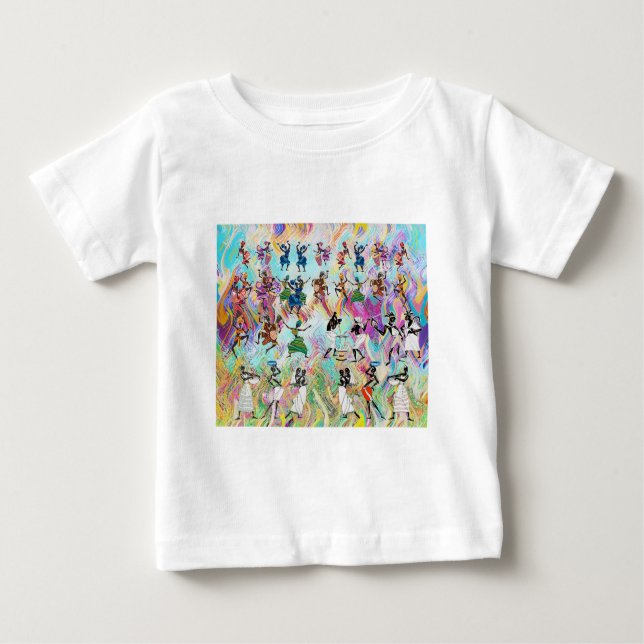 Camiseta De Bebé African Feast: Rhythms of Unity (Anverso)
