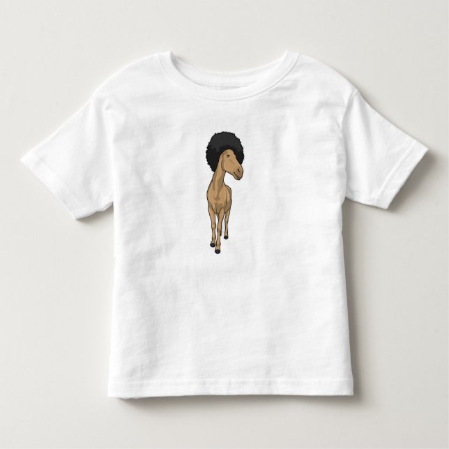 Camiseta De Bebé Afro de caballo (Anverso)