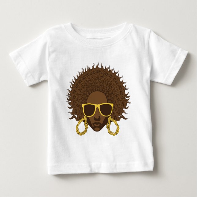 Camiseta De Bebé Afro Guay (Anverso)