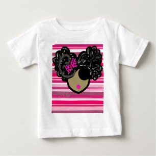 Camiseta De Bebé Afro Puffs
