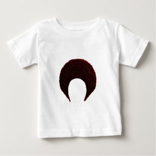 Camiseta De Bebé Afro Red Los Regalos Del MUSEO Zazzle
