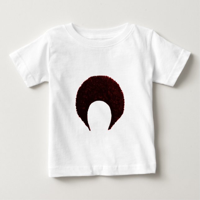 Camiseta De Bebé Afro Red Los Regalos Del MUSEO Zazzle (Anverso)