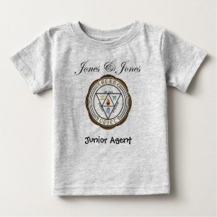 Camiseta De Bebé Agente menor
